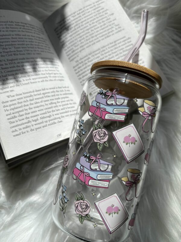 Books & Roses 16oz Cup