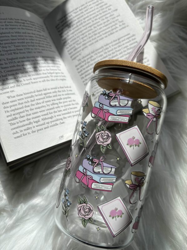 Books & Roses 16oz Cup