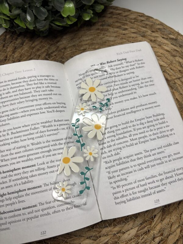 Daisy Acrylic Bookmarks