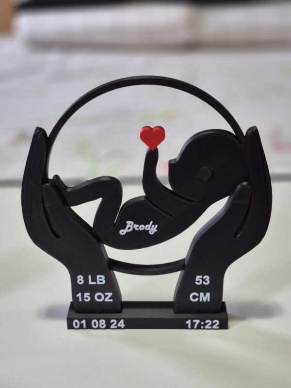 Personalized Baby Announcement Sign