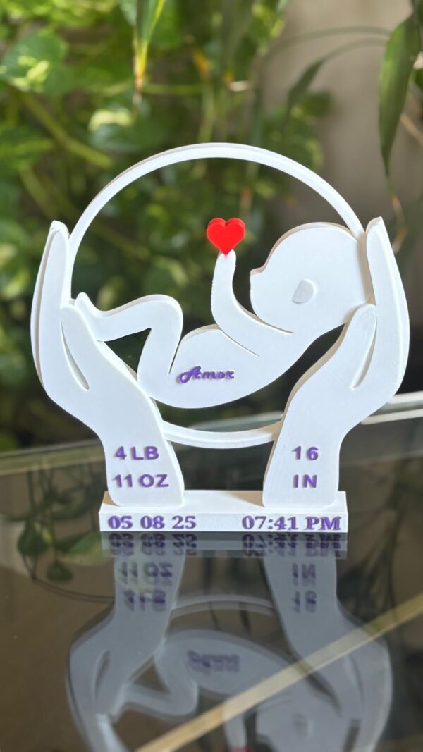 Personalized Baby Announcement Sign