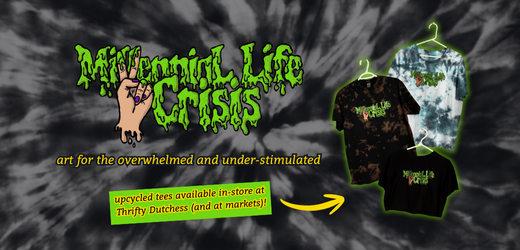 Millennial Life Crisis Art
