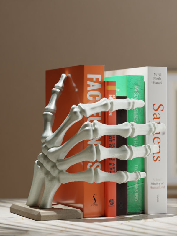 💀 Halloween Special – Skeleton Hand Bookstop! 💀