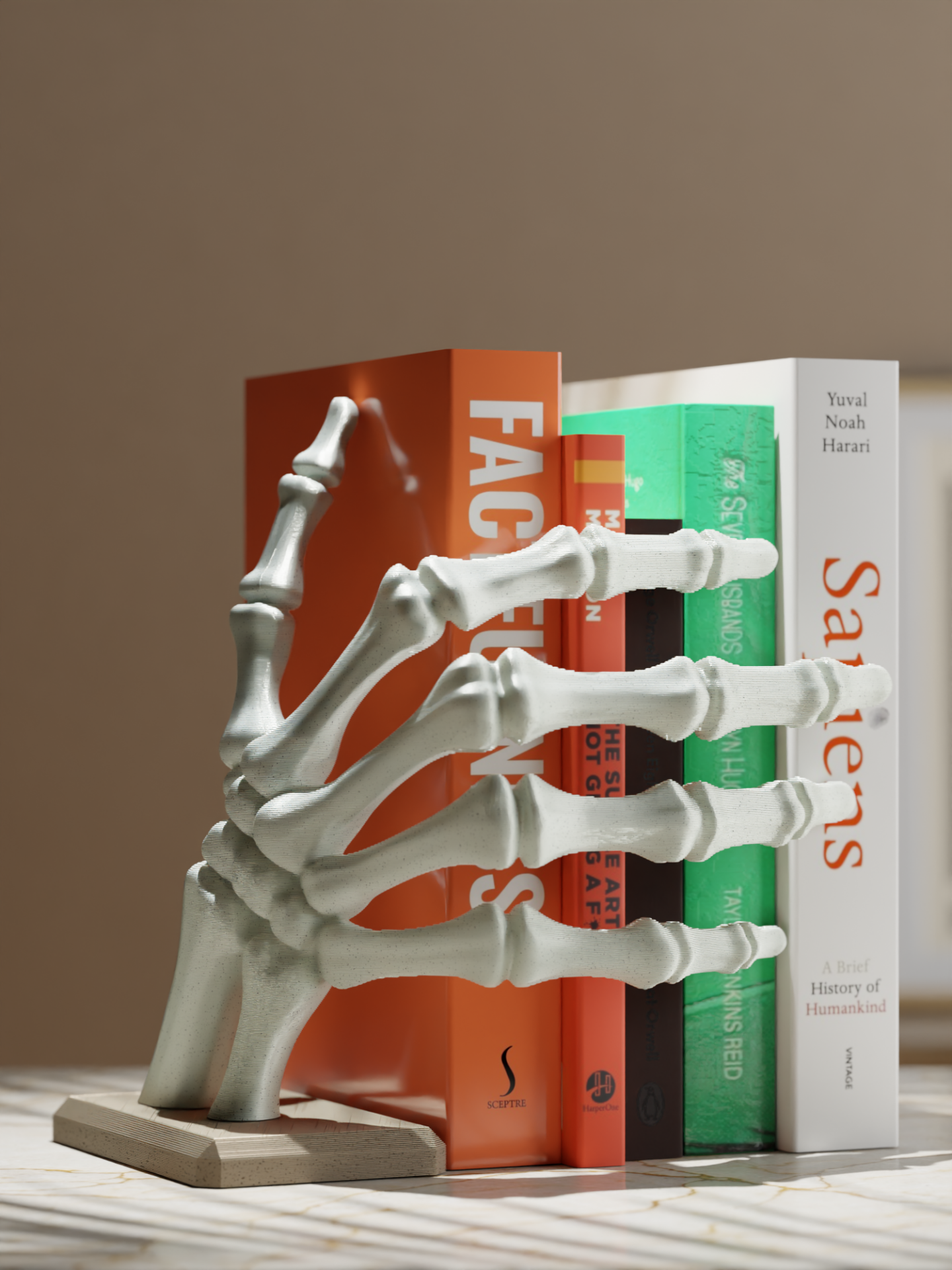 💀 Halloween Special – Skeleton Hand Bookstop! 💀